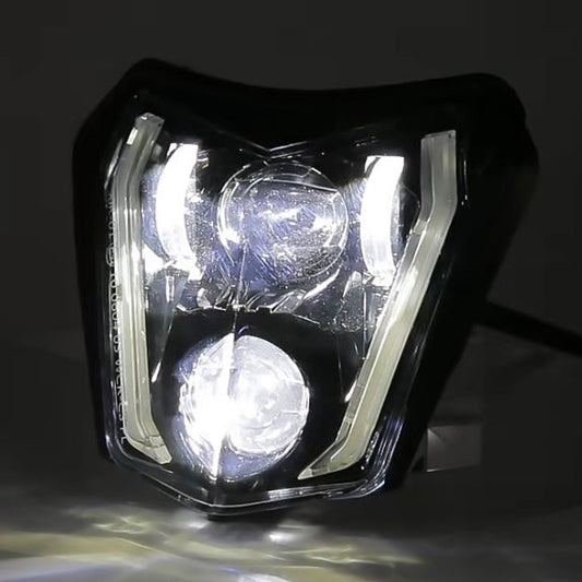 KTM EXC, SMC R, LED Scheinwerfer mit E-Nummer