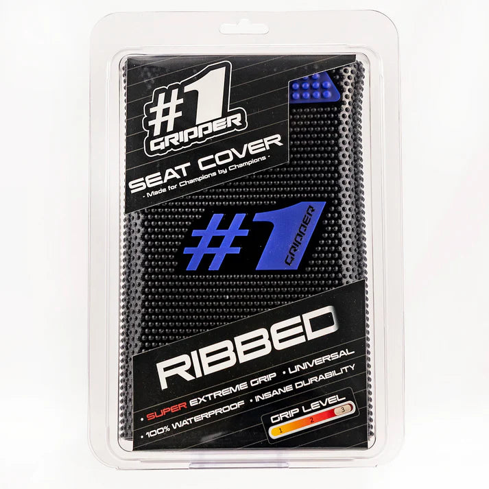 Onegripper-seat-cover-ribbed-black-blue