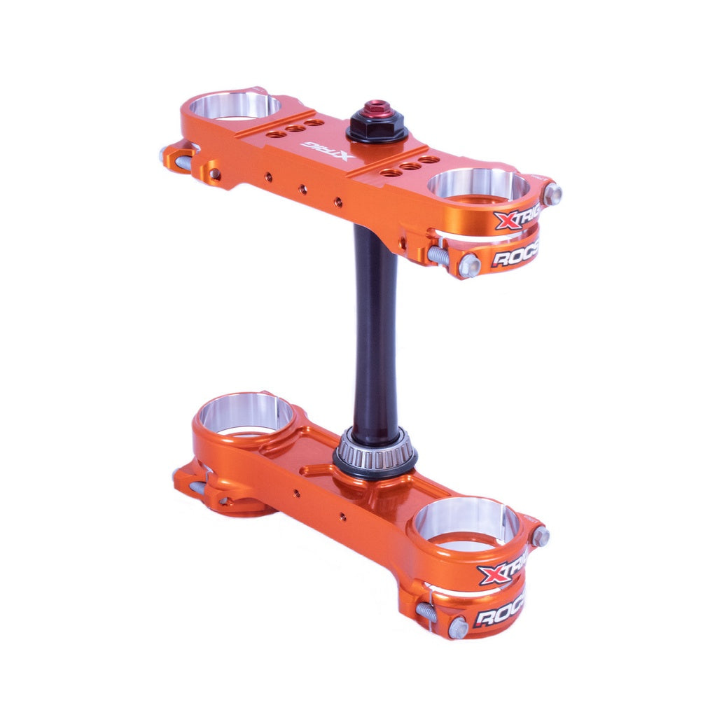 XTRIG Gabelbrücke ROCS PRO für KTM, HQV, GASGAS - Orange