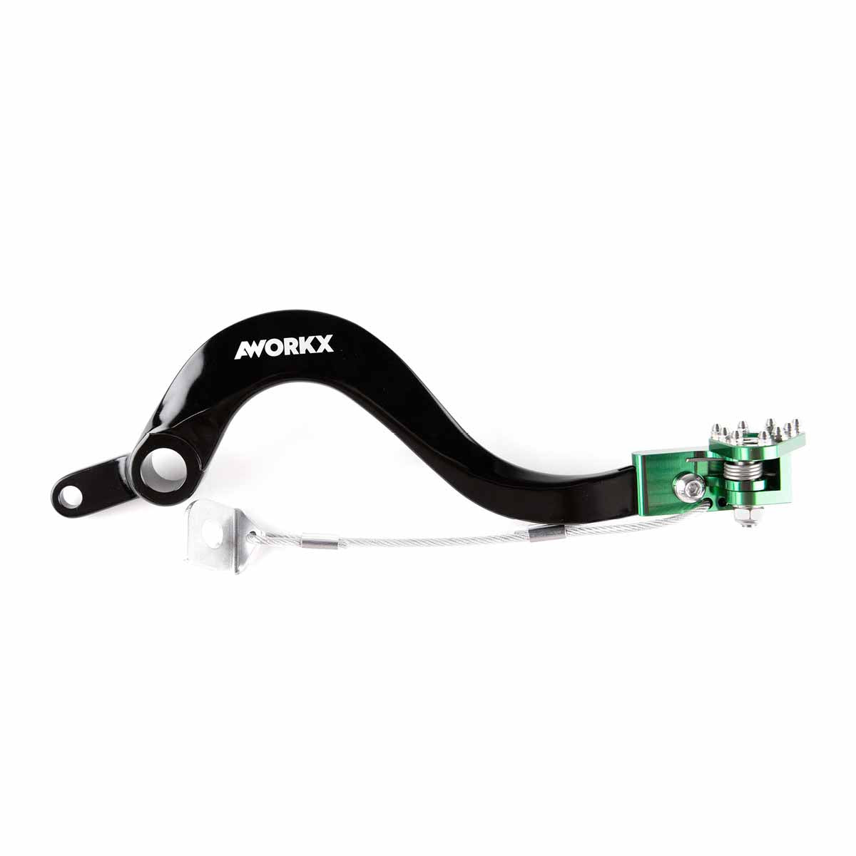 AWORKX Foot Brake Lever for KAWASAKI KX-F 250 / KX-F 450 / 200-450 (2006-2026)