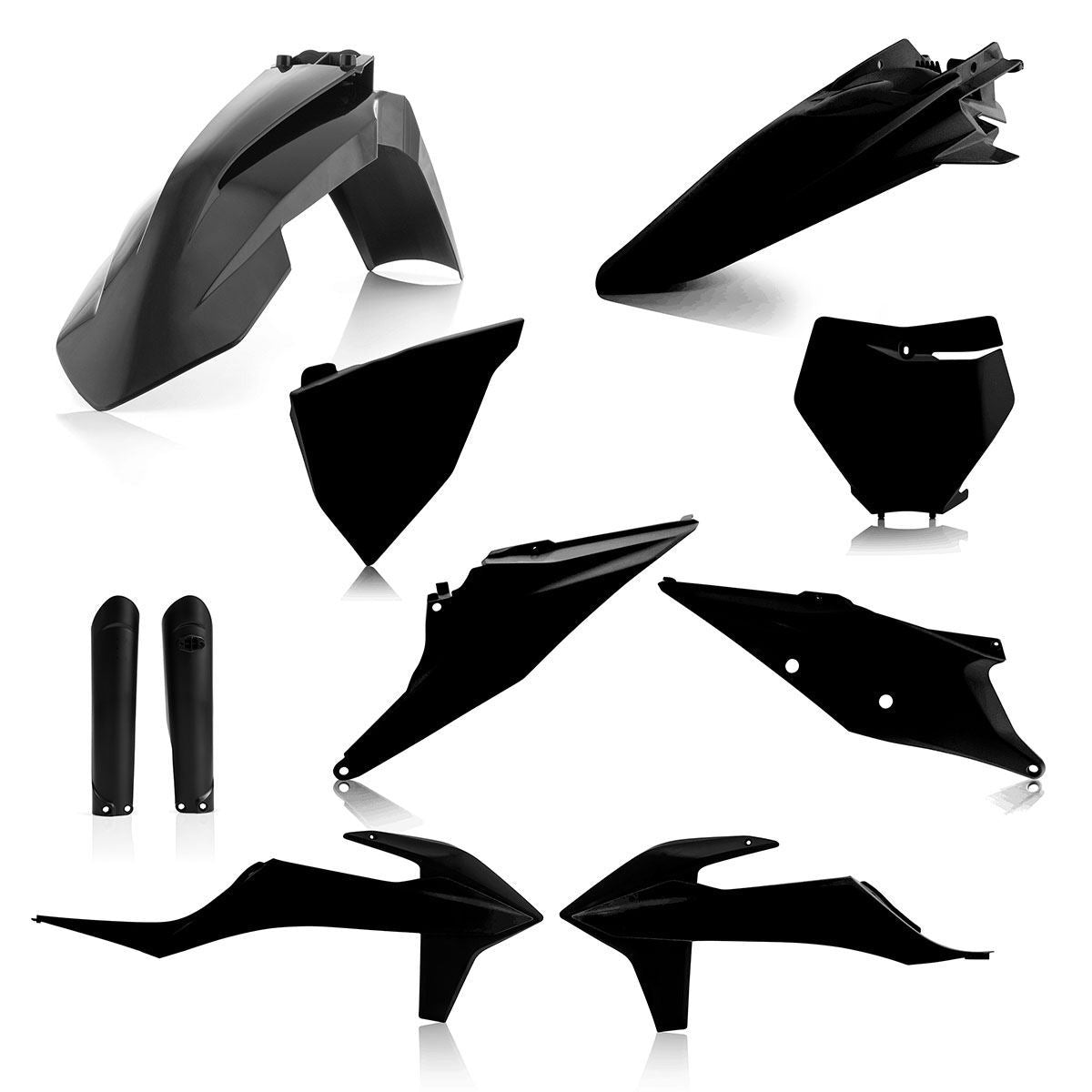 ACERBIS FULL PLASTIKKIT für KTM 2019-2022 – schwarz