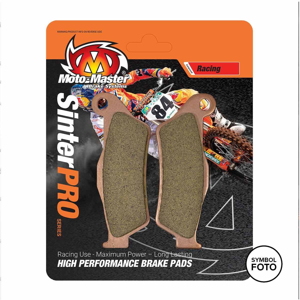 MOTO-MASTER SinterPRO Bremsbelag Racing für KTM, Husqvarna, GasGas hinten - MC, TC, SX 2004-2022