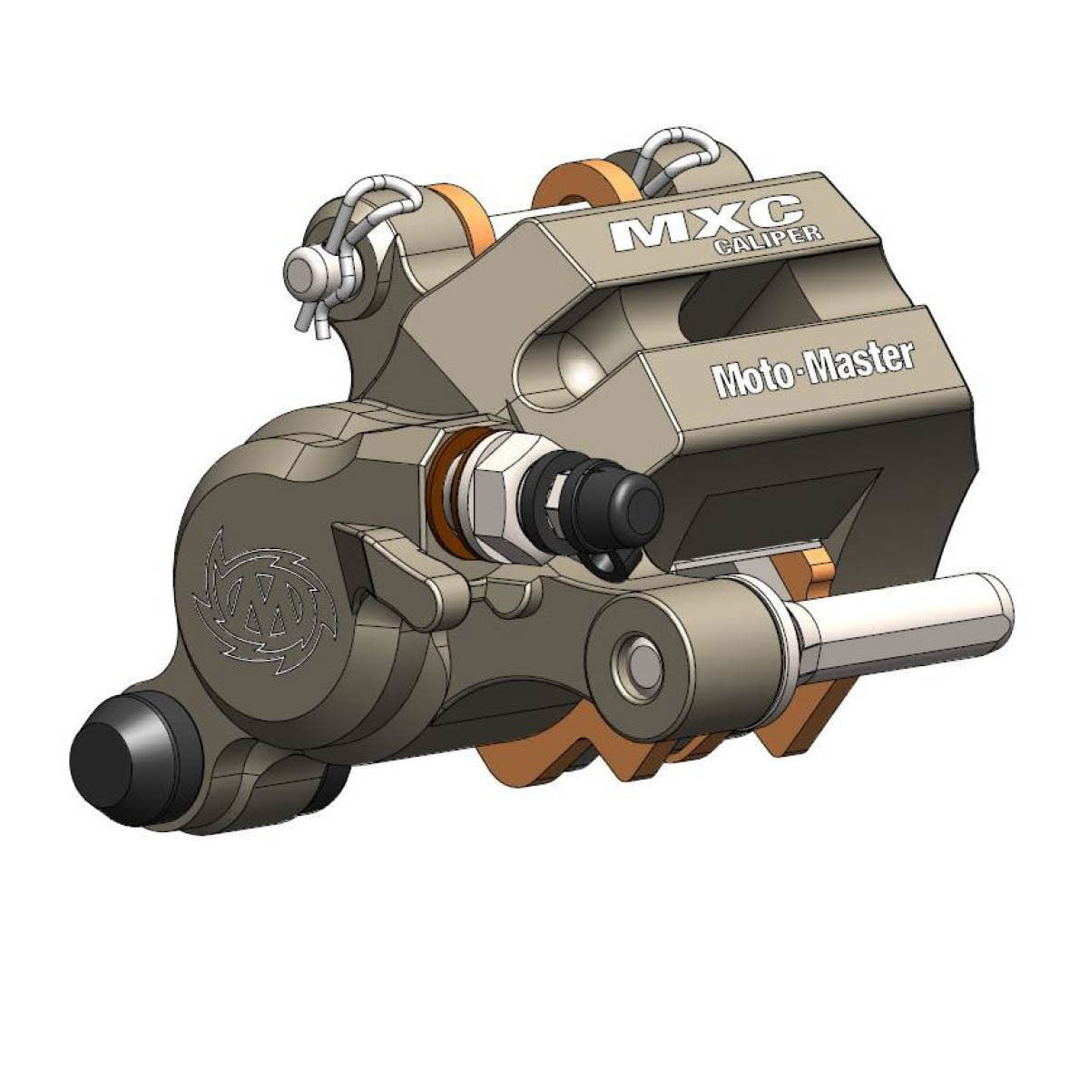 MOTO-MASTER MXC Bremssattel hinten – KTM EXC/SX, Husqvarna FE/TE/TC, GASGAS EX/MC, Sherco SE/SEF (2009–2026)