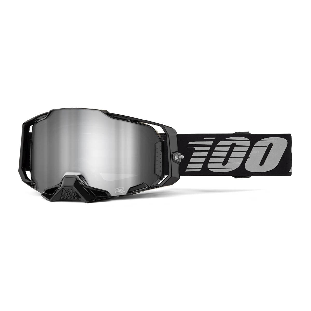 100% Armega Goggles - Mirror Silver