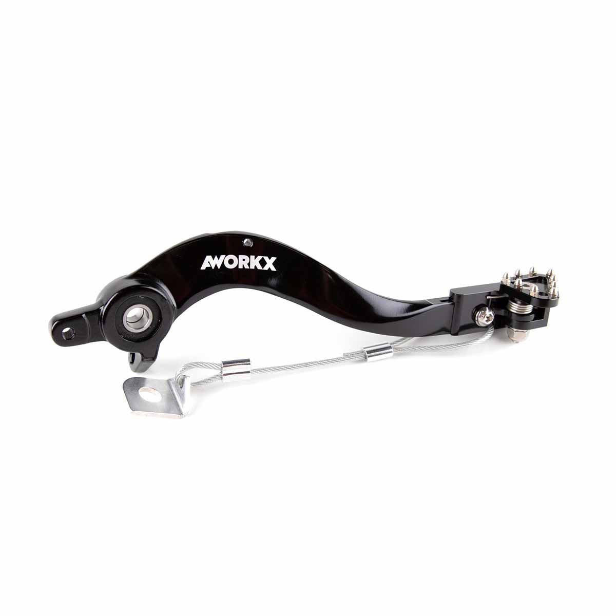 AWORKX Foot Brake Lever for KTM, HUSQVARNA EXC 125 / EXC 200 / EXC 250 / EXC 300 / EXC-F 250 / EXC-F 350 / 125-500 (2008-2016)