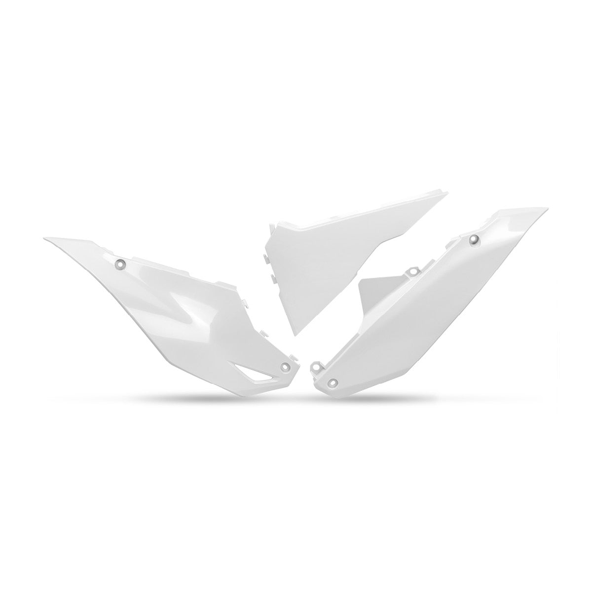UFO Seitenverkleidung für KAWASAKI (KX-F) in Weiß