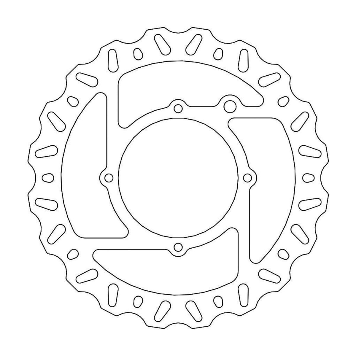 MOTO-MASTER Nitro Bremsscheibe für KTM, Husqvarna, GASGAS 240mm vorne - SX 85, TC 85, MC 85 2013-2021