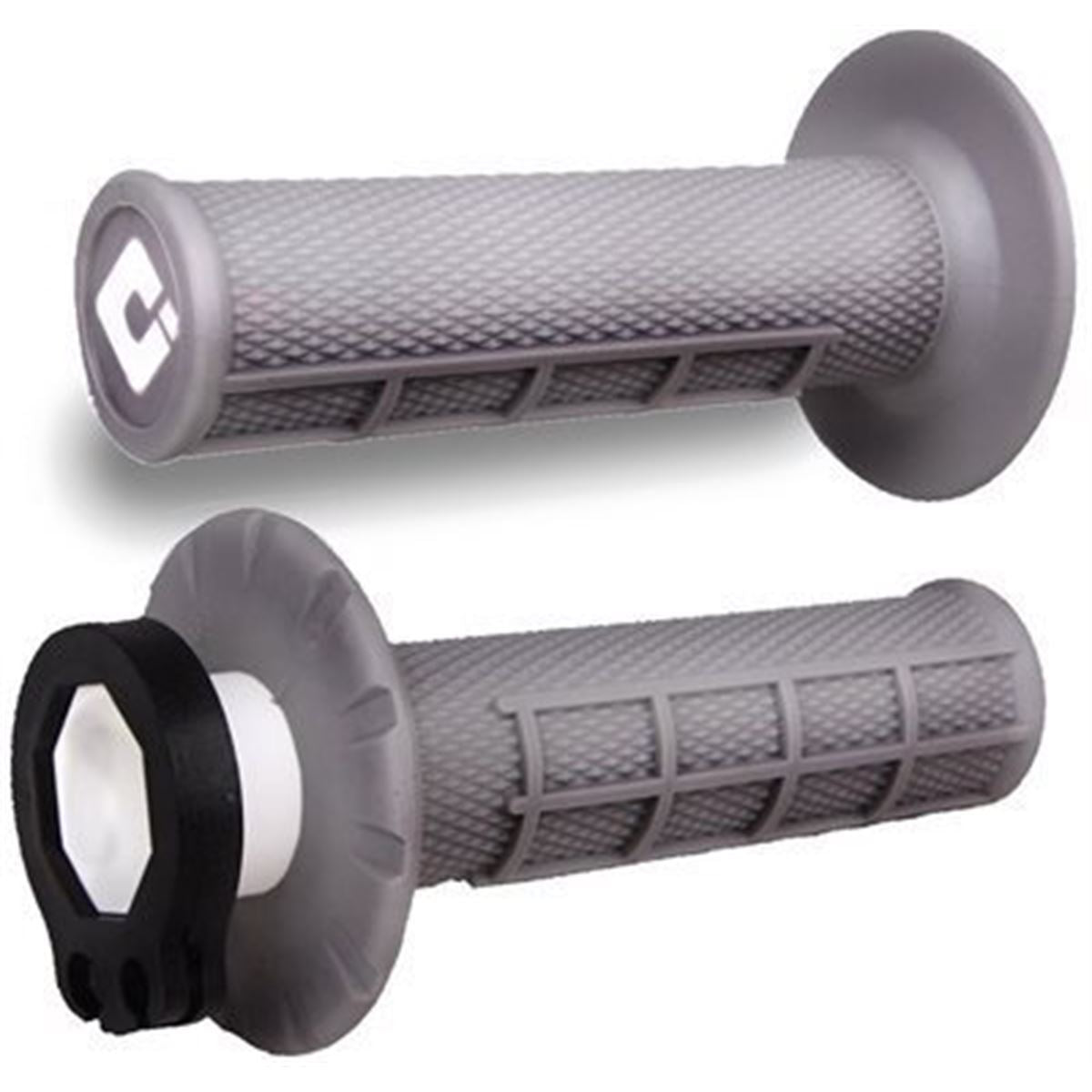 ODI Griffe LOCK ON 2T+4T HALF WAFFLE V2 (RR, RR X-PRO, XE, XEF, EC, EC-F...) in Grau