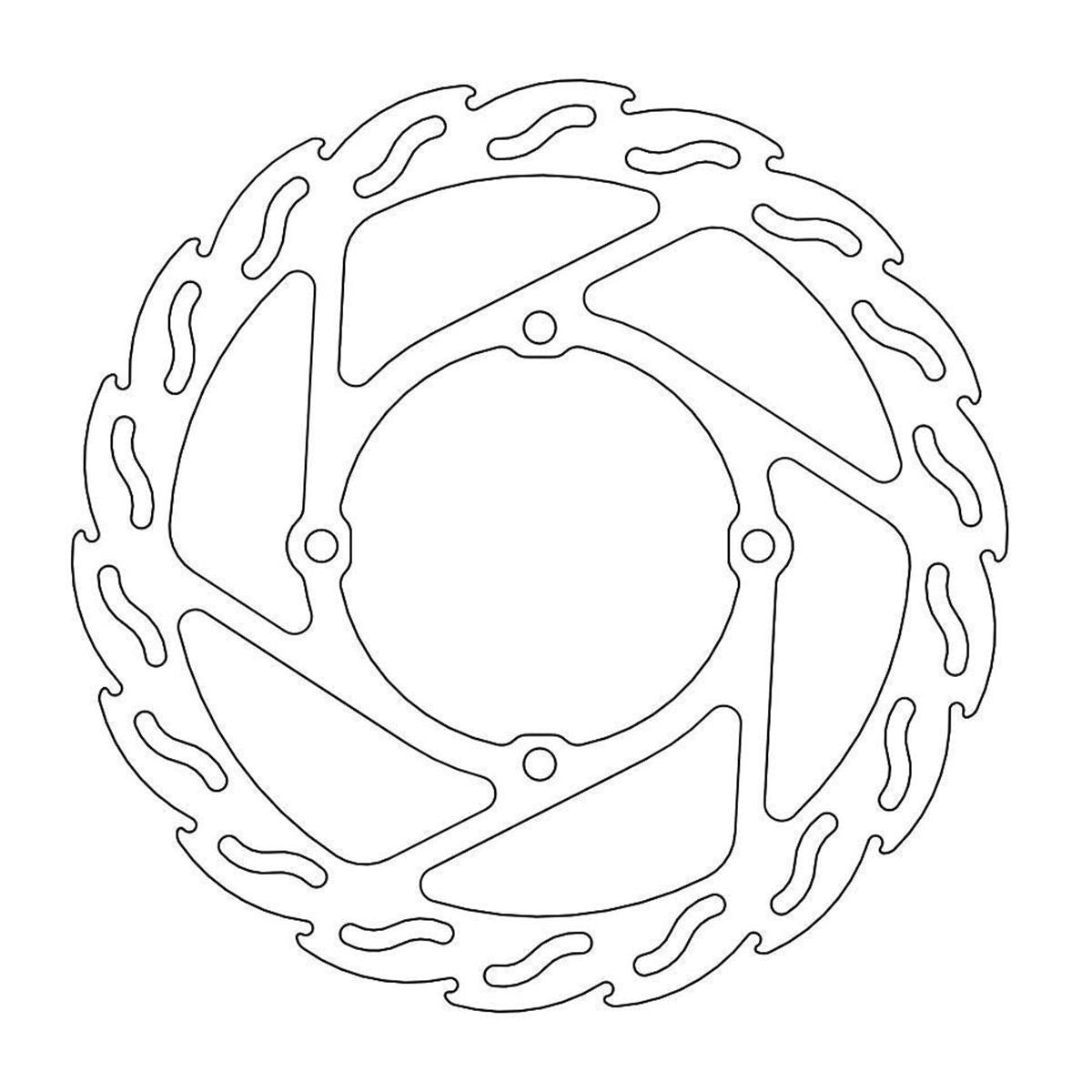 MOTO-MASTER Flame Brake Disc for KAWASAKI 270mm front - KXF 250, KXF 450 2015-2015