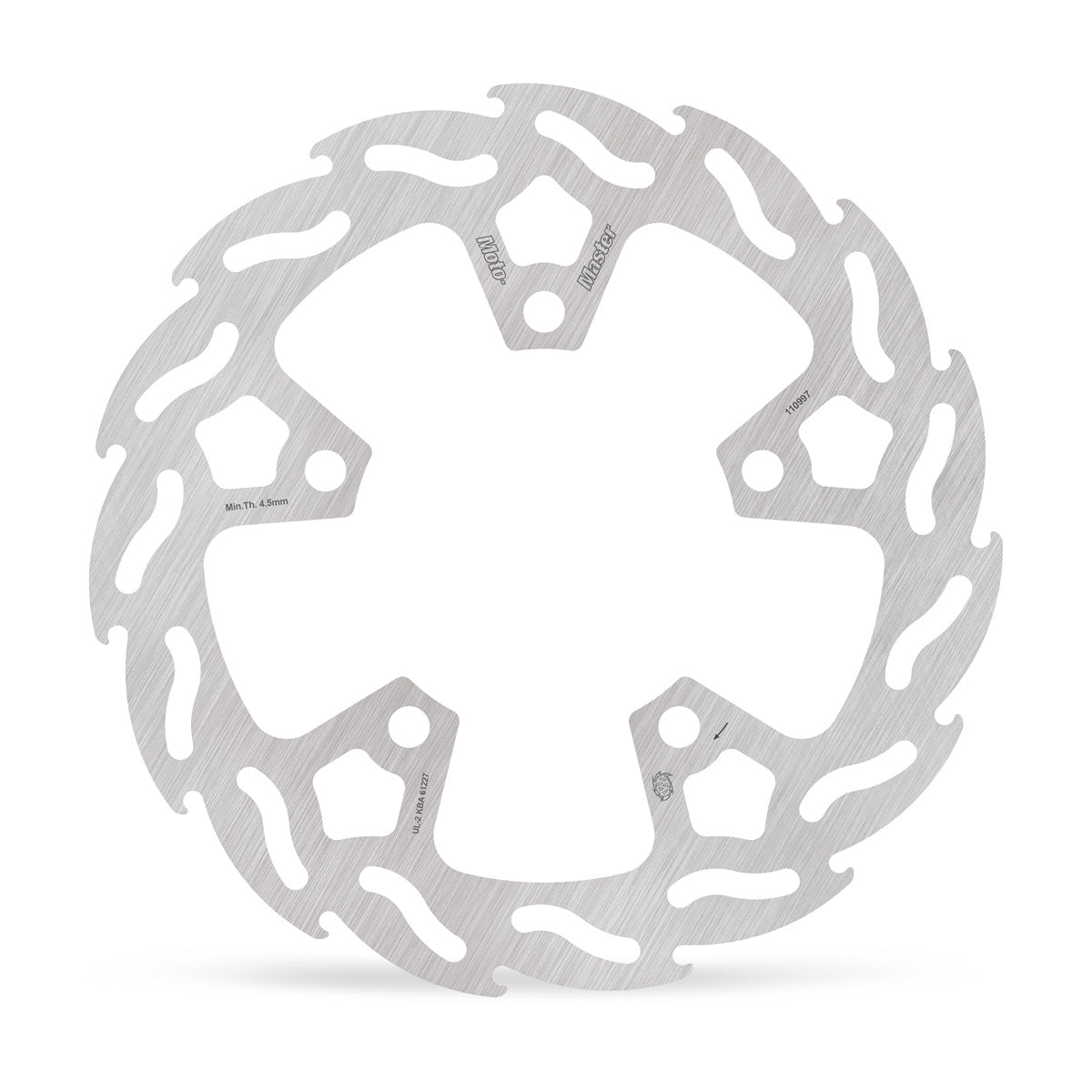 MOTO-MASTER Flame Bremsscheibe für CFMOTO 240mm hinten - 450MT, 700MT 2023-2024