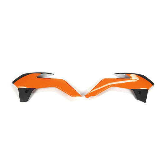 UFO Kühlerspoiler für KTM (SX 85) in Orange-Schwarz