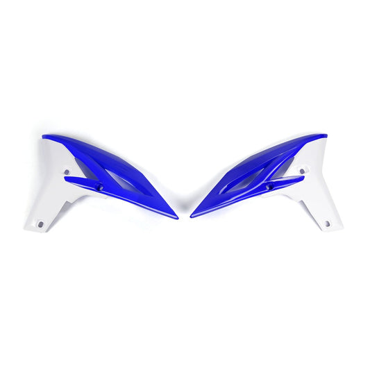 UFO Kühlerspoiler für YAMAHA (WR-F, YZ-F) in Blau-Weiß