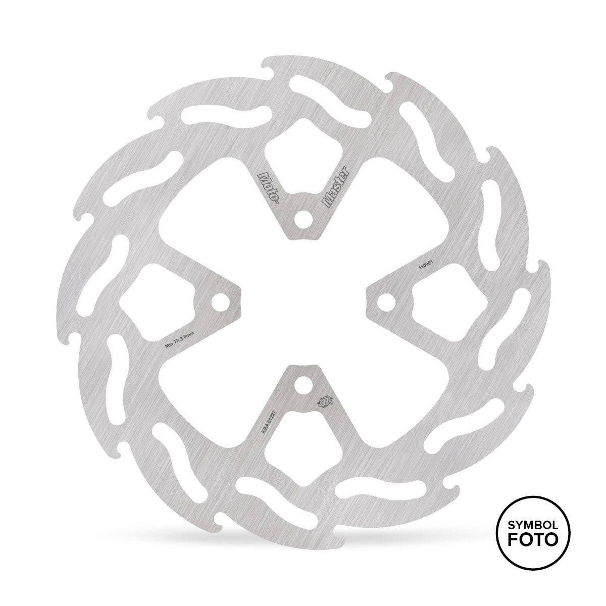 MOTO-MASTER Flame Bremsscheibe für KTM, Husqvarna, GASGAS 180mm hinten - SX 65, TC 65, MC 65 2023-2023