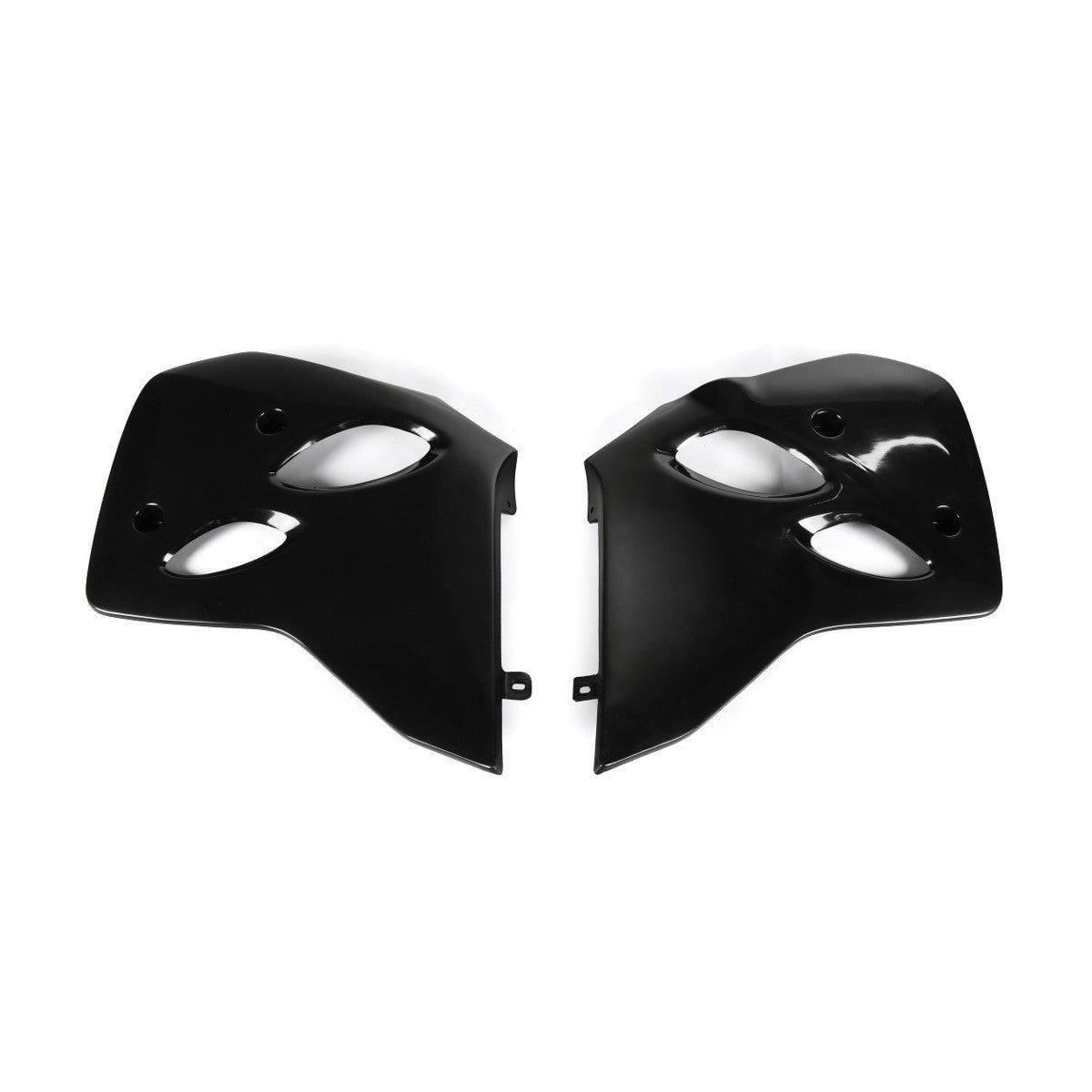 UFO Kühlerspoiler für KTM (EXC, EXC-F) in Schwarz