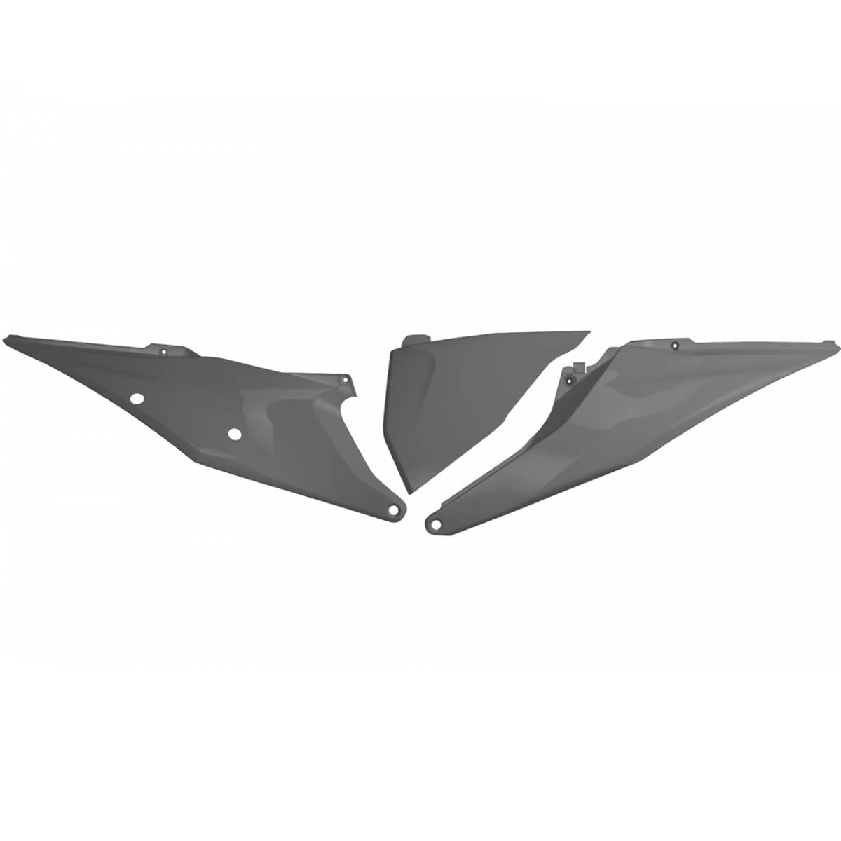 UFO Seitenverkleidung für KTM (EXC TPI, EXC-F) in Grau