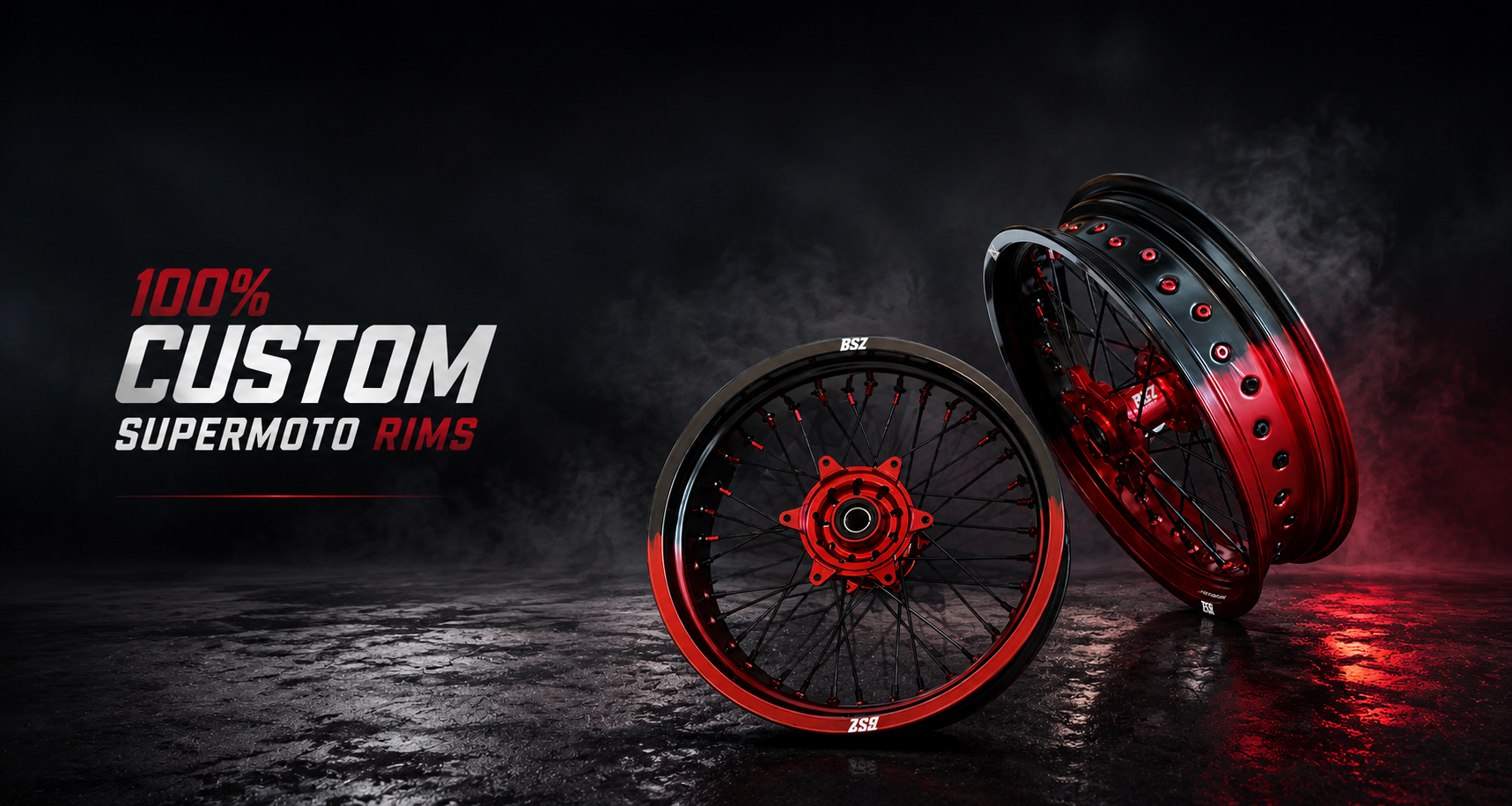 Custom Supermoto Rims Header