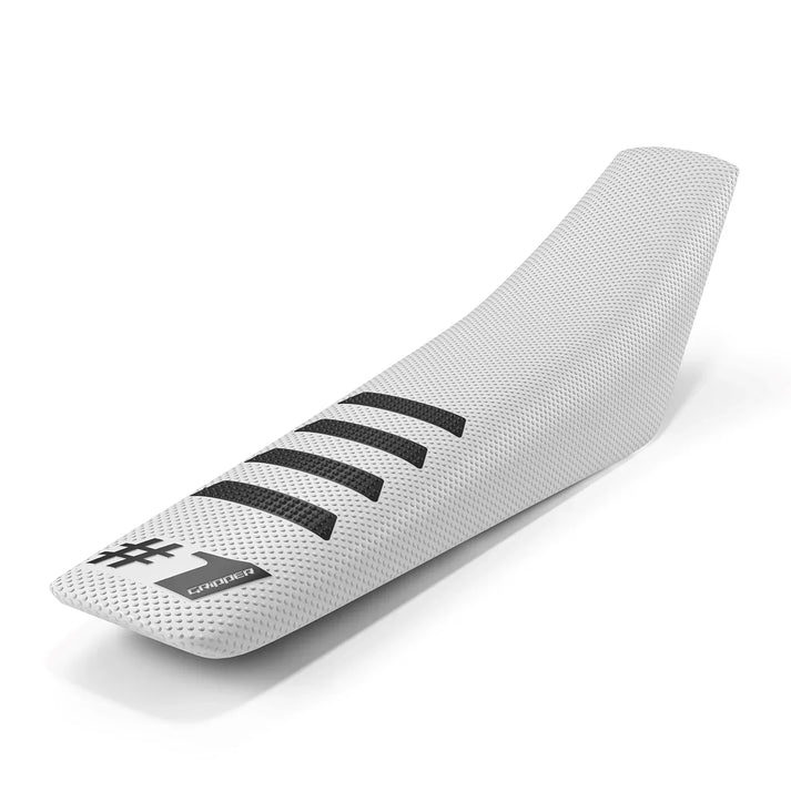 Onegripper-seat-cover-ribbed-white-black-KTM-GasGas-Beta-Supermoto