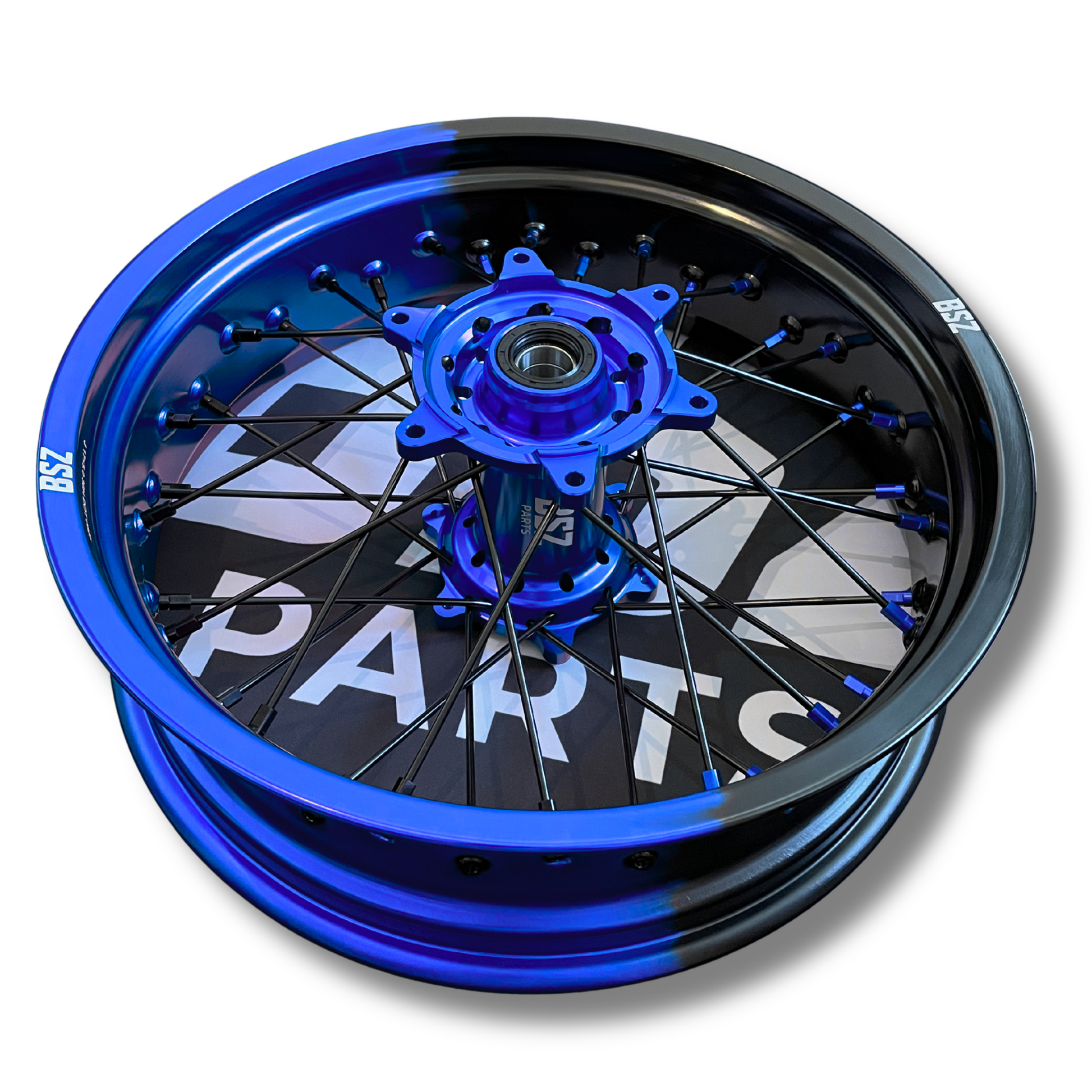 Supermoto Felgen für GasGas - Blau - BSZ Parts 