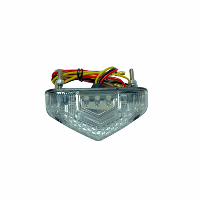 Universal LED Ruecklicht Motorrad mit Kennzeichenbeleuchtung