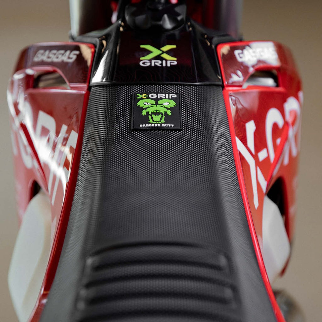 X-GRIP Sitzbankbezug BABOONS BUTT für GASGAS Schwarz