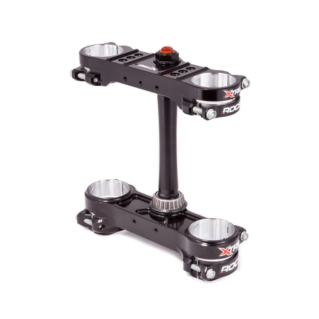 XTRIG Gabelbrücke ROCS PRO für KTM, HQV, GASGAS-Schwarz