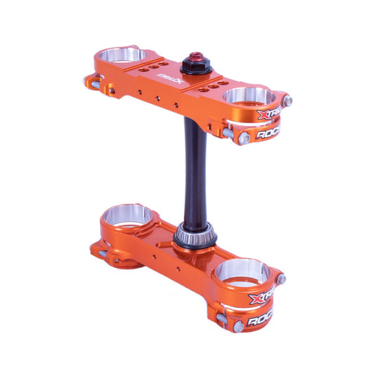 XTRIG Gabelbrücke ROCS PRO für KTM, HQV, GASGAS - Orange