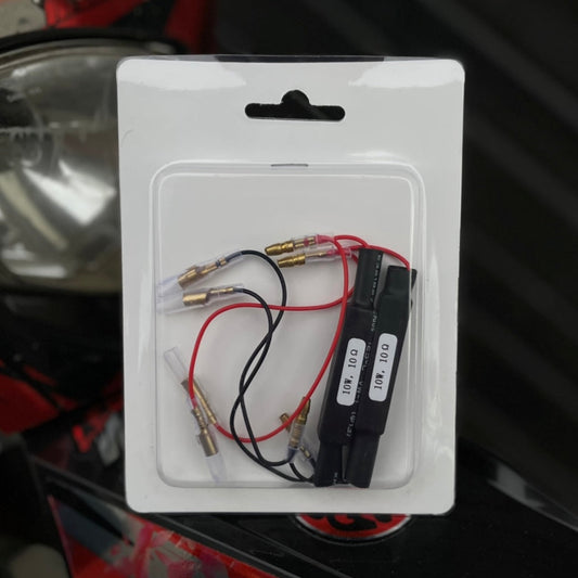 Plug & Play Widerstände für LED-Blinker – kein Löten nötig, passend für KTM & Co