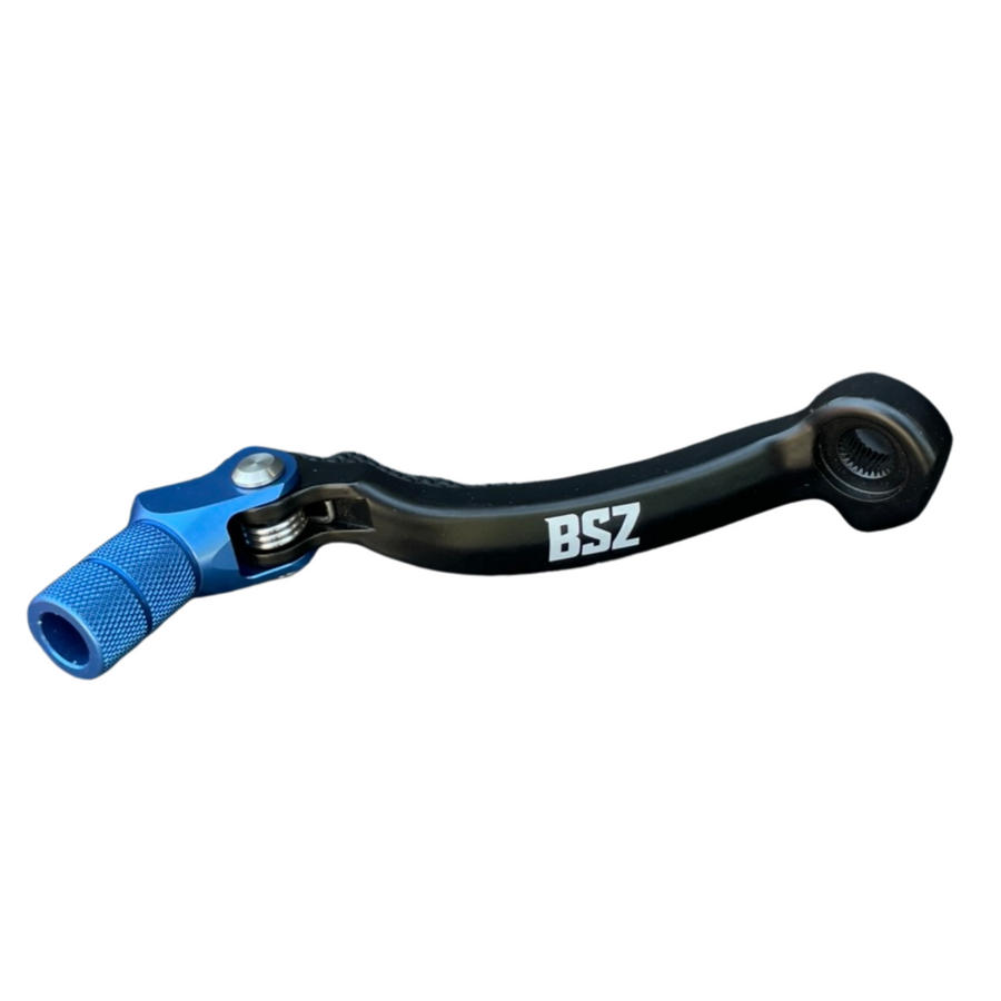 CNC-gefräster Schalthebel für KTM, Husqvarna, GasGas – kurze Bauform, optimal für Stuntfahrer, verschiedene Farben verfügbar.