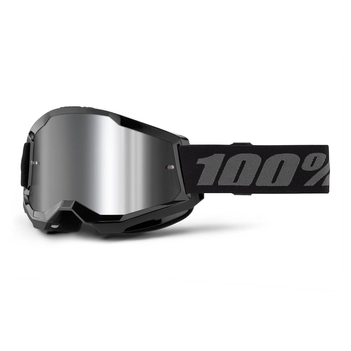 100% Goggles Youth Strata 2 Jr. - Mirror Silver