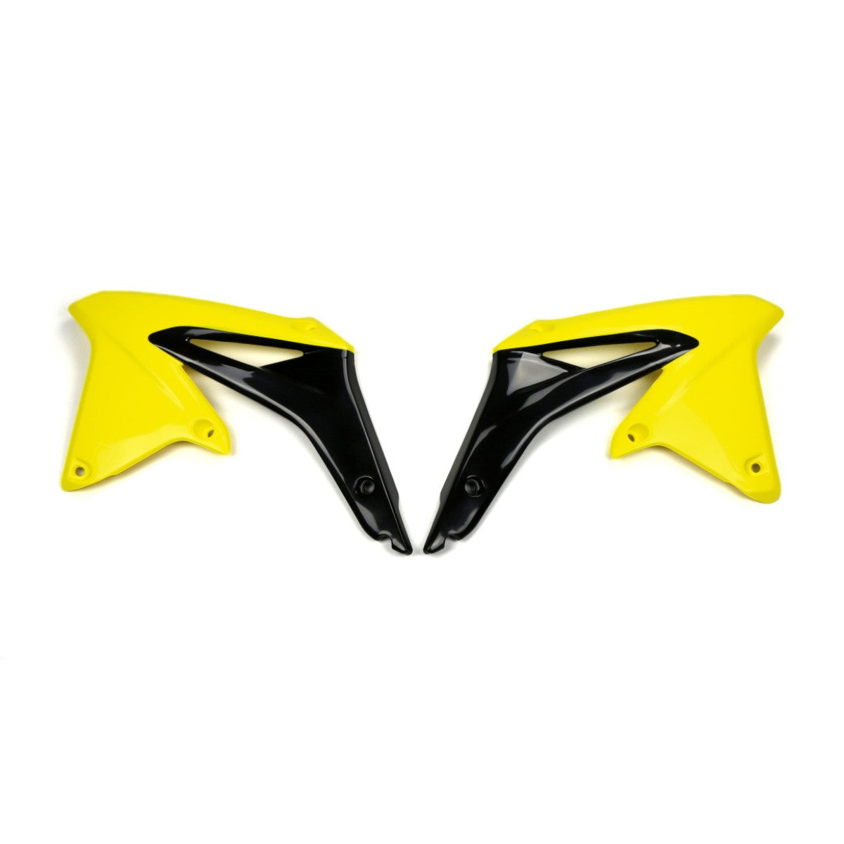 UFO Kühlerspoiler für SUZUKI (RM-Z) in Gelb-Schwarz