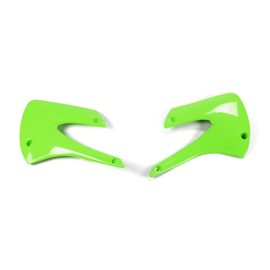 UFO Kühlerspoiler für KAWASAKI (KX 85) in Grün