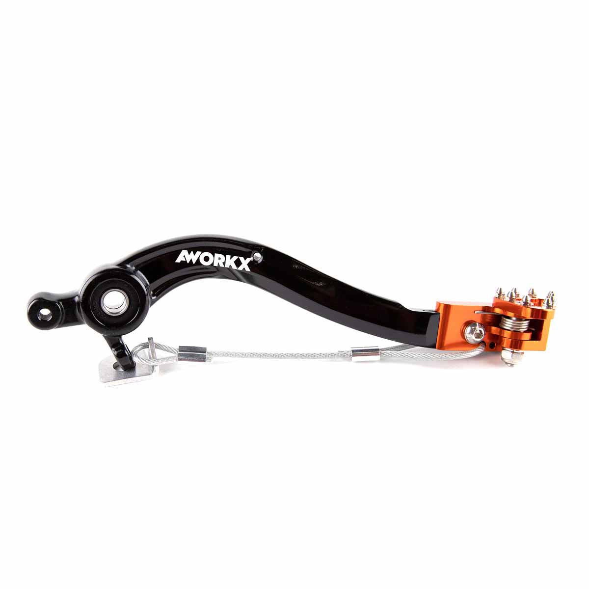 AWORKX Foot Brake Lever for KTM, HUSQVARNA, GASGAS EC 250 / EC 300 / EC-F 250 / EC-F 350 / EXC 150 TPI / EXC 250 / 125-500 (2016-2023)