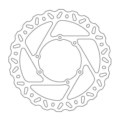 MOTO-MASTER Nitro Brake Disc for HONDA 260mm Front - CRF 250, CRF 450 2015-2015