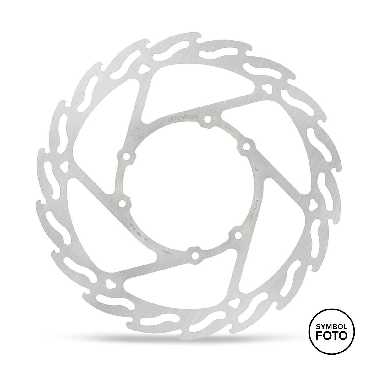 MOTO-MASTER Flame Road Bremsscheibe für HONDA 240mm vorne - NX 250, CRM 75-250, CR 125-500 1985-1998