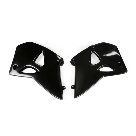 UFO Kühlerspoiler für KTM (EXC-F, SX) in Schwarz