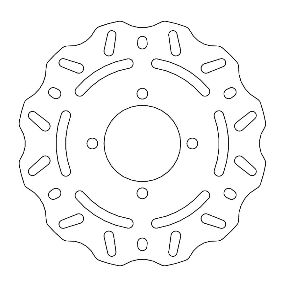 MOTO-MASTER Nitro Trial Brake Disc 150mm Rear - MONTESA COTA 250-301 2014-2014