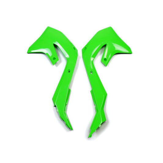 UFO Kühlerspoiler für KAWASAKI (KX-F) in Grün