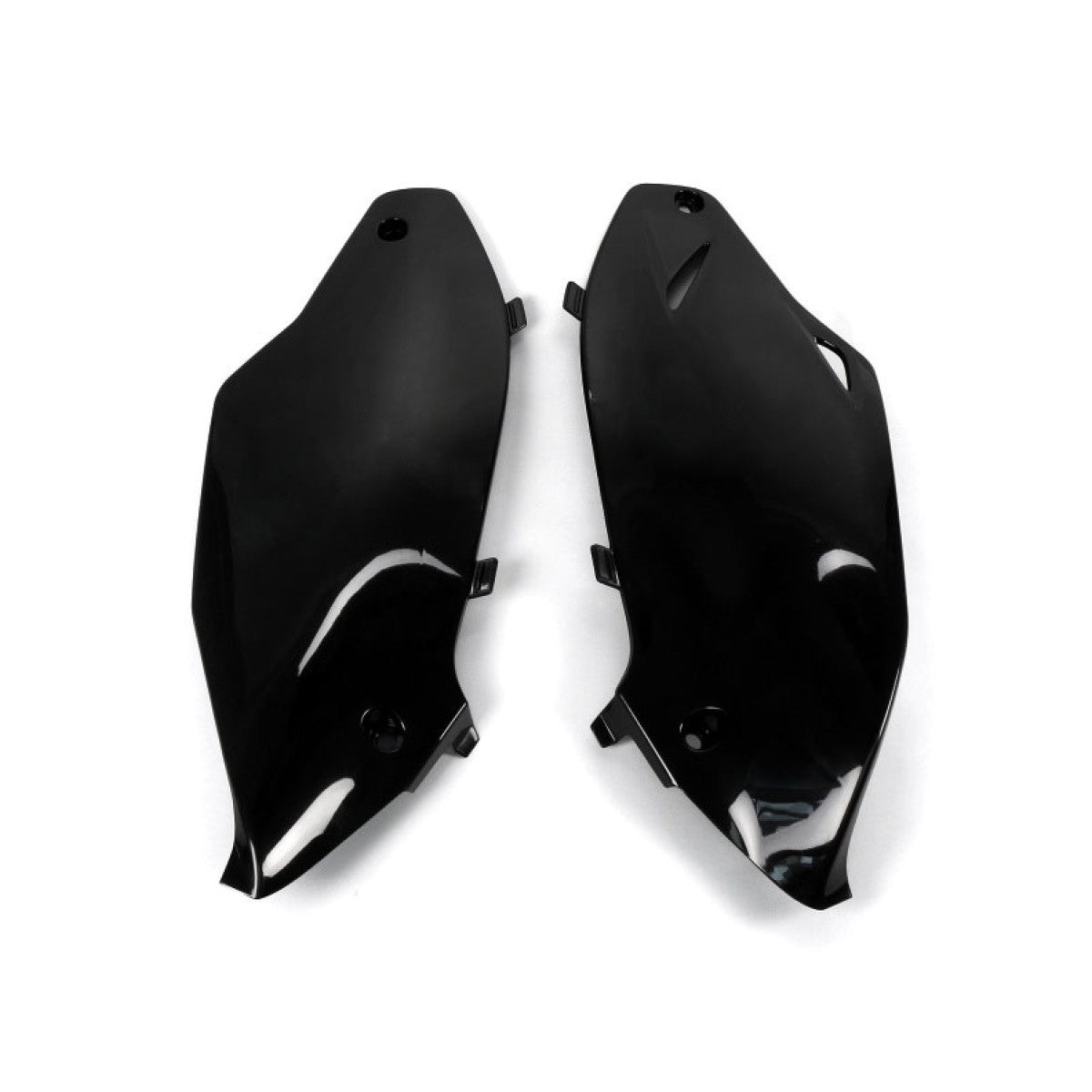 UFO Seitenverkleidung für KAWASAKI (KX-F) in Schwarz