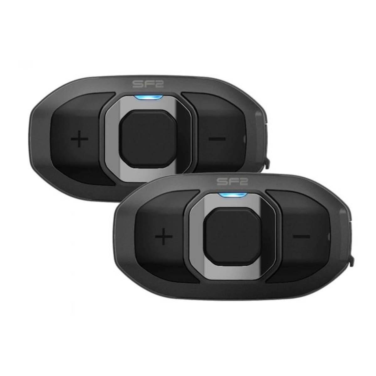 SENA Sprechanlage doppel SF2 + HD-Lautsprecher, v. in Schwarz