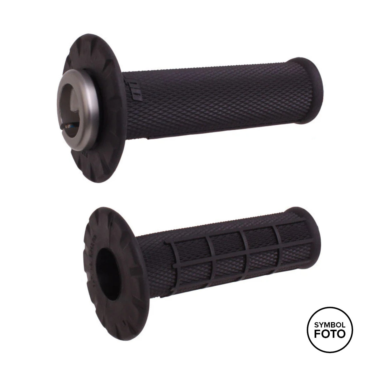 ODI Griffe LOCK ON HALF WAFFLE MX (VARG) in Schwarz – Symbolfoto