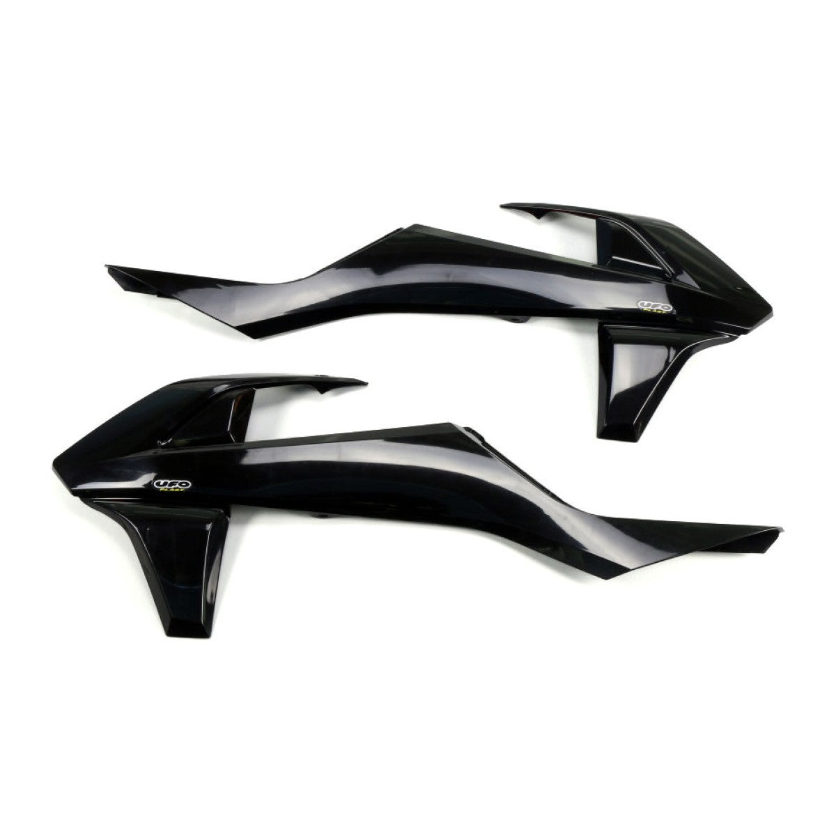 UFO Kühlerspoiler für KTM (EXC, EXC TPI) in Schwarz