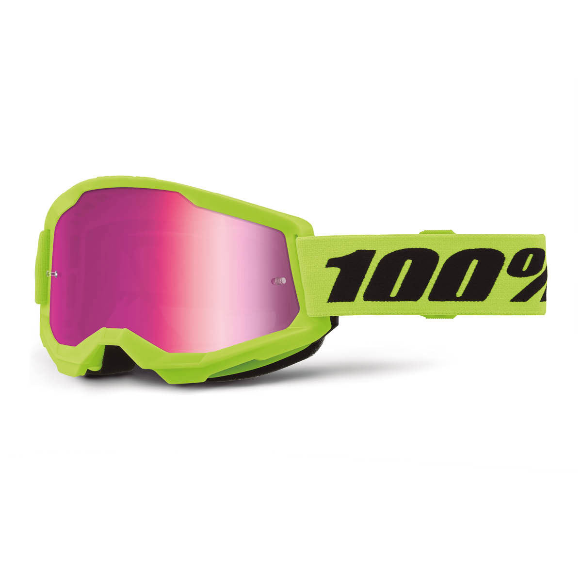 100% Brille Jugend Strata 2 Jr. - Mirror Pink