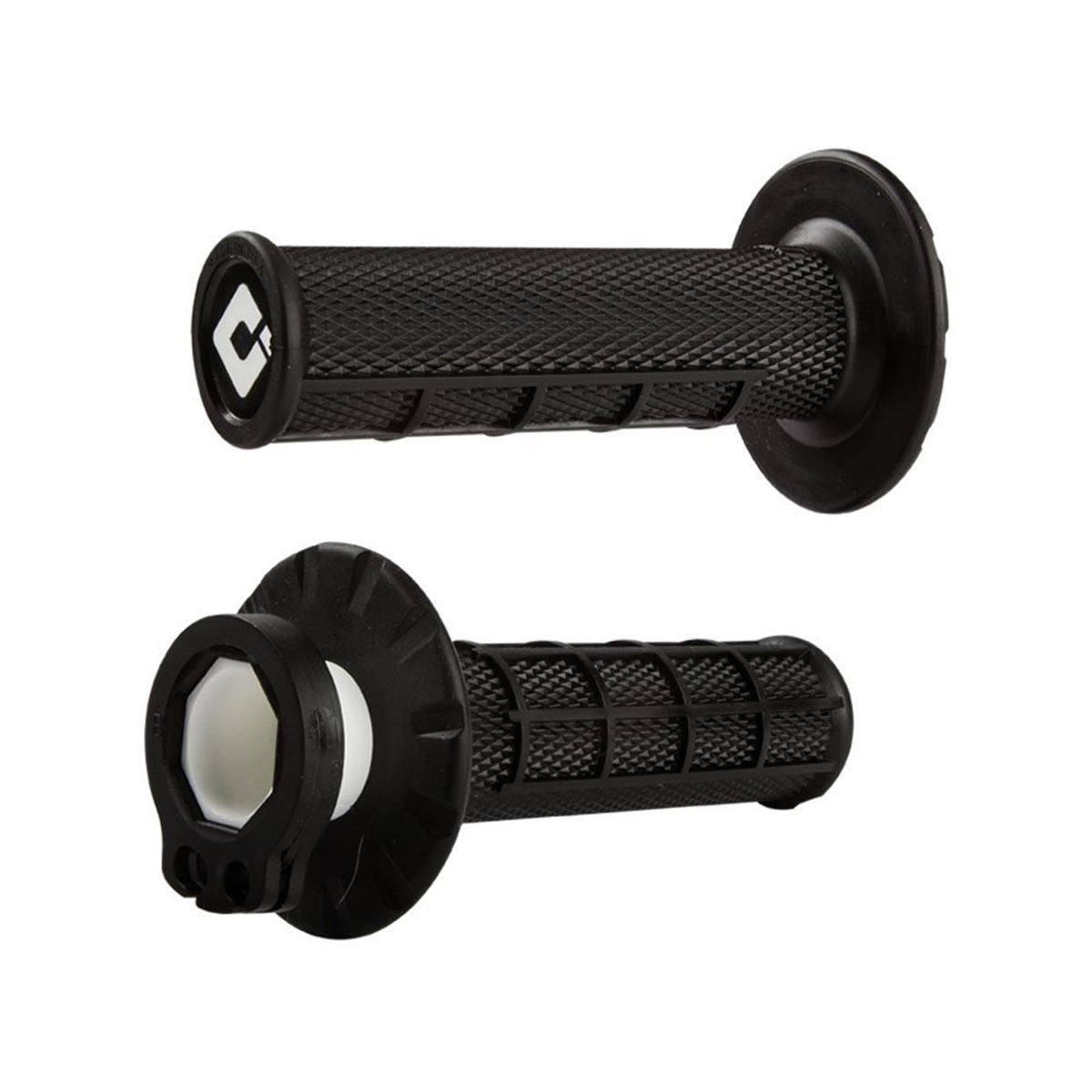 ODI Griffe LOCK ON 2T+4T HALF WAFFLE V2 (RR, RR X-PRO, XE, XEF, EC, EC-F...) in Schwarz