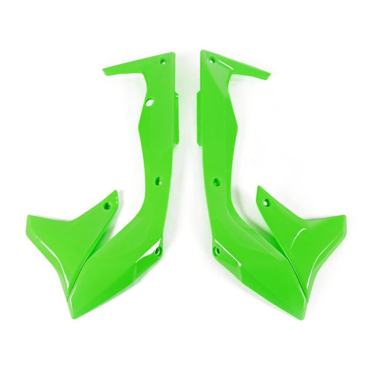 UFO Kühlerspoiler für KAWASAKI (KX-F) in Grün