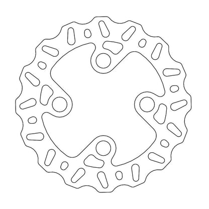 MOTO-MASTER Nitro Trial Brake Disc 184mm front - MONTESA COTA 250-301 2014-2014