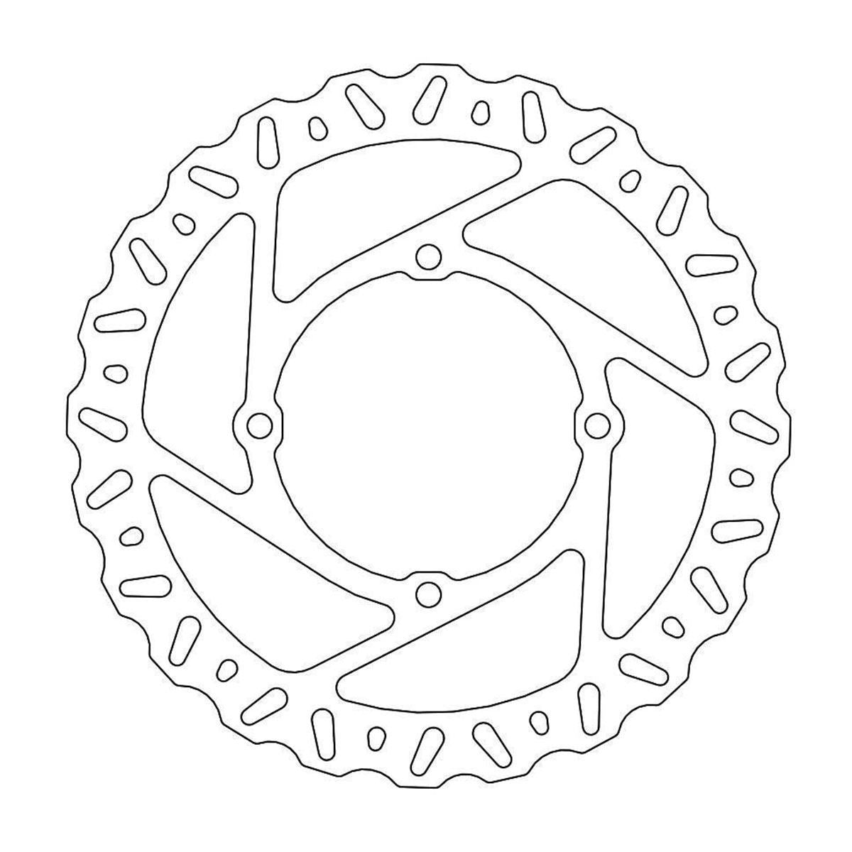 MOTO-MASTER Nitro Brake Disc for KAWASAKI 270mm Front - KXF 250, KXF 450 2015-2015