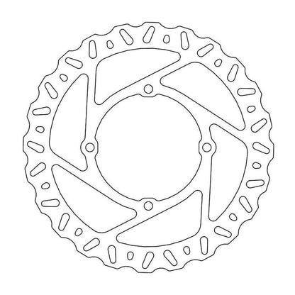 MOTO-MASTER Nitro Brake Disc for KAWASAKI 270mm Front - KXF 250, KXF 450 2015-2015