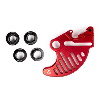 X-GRIP Brake Disc Guard for KTM, HQV, GASGAS, SHERCO, STARK, TRIUMPH - EC, EC-F, MC, MC-F, FC, FE, TC, TE, I, EXC, TBI, TPI, EXC-F, SX, SX-F, SE, FACTORY, SEF, SEF-R, SE-R, VARG, EX, MX, SM, TF, E, X, RC (2004-2026)