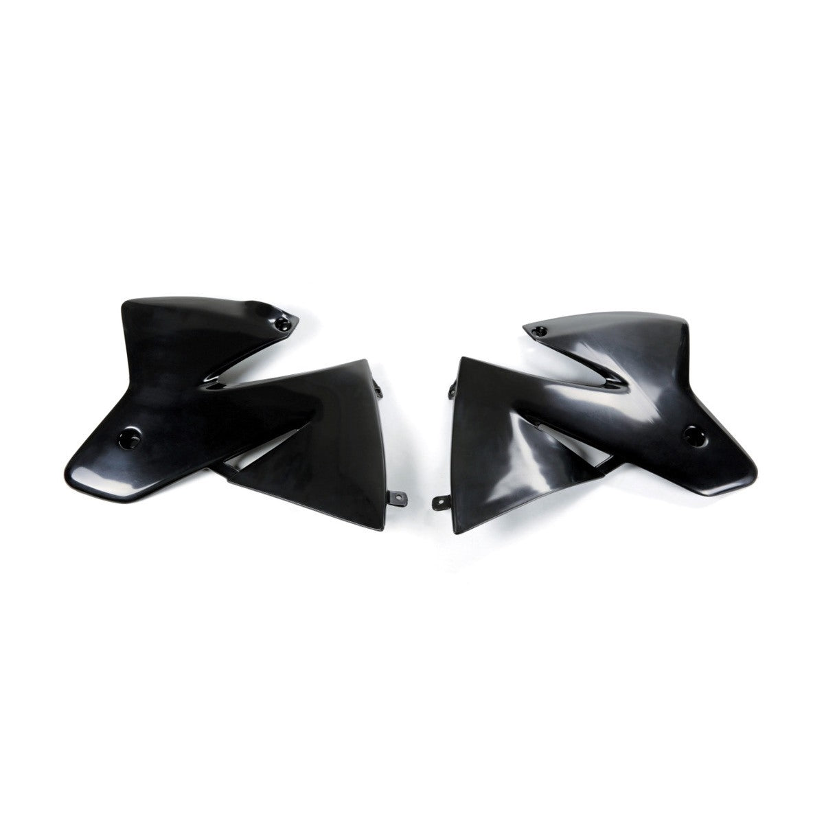 UFO Kühlerspoiler für KTM (EXC, SX) in Schwarz