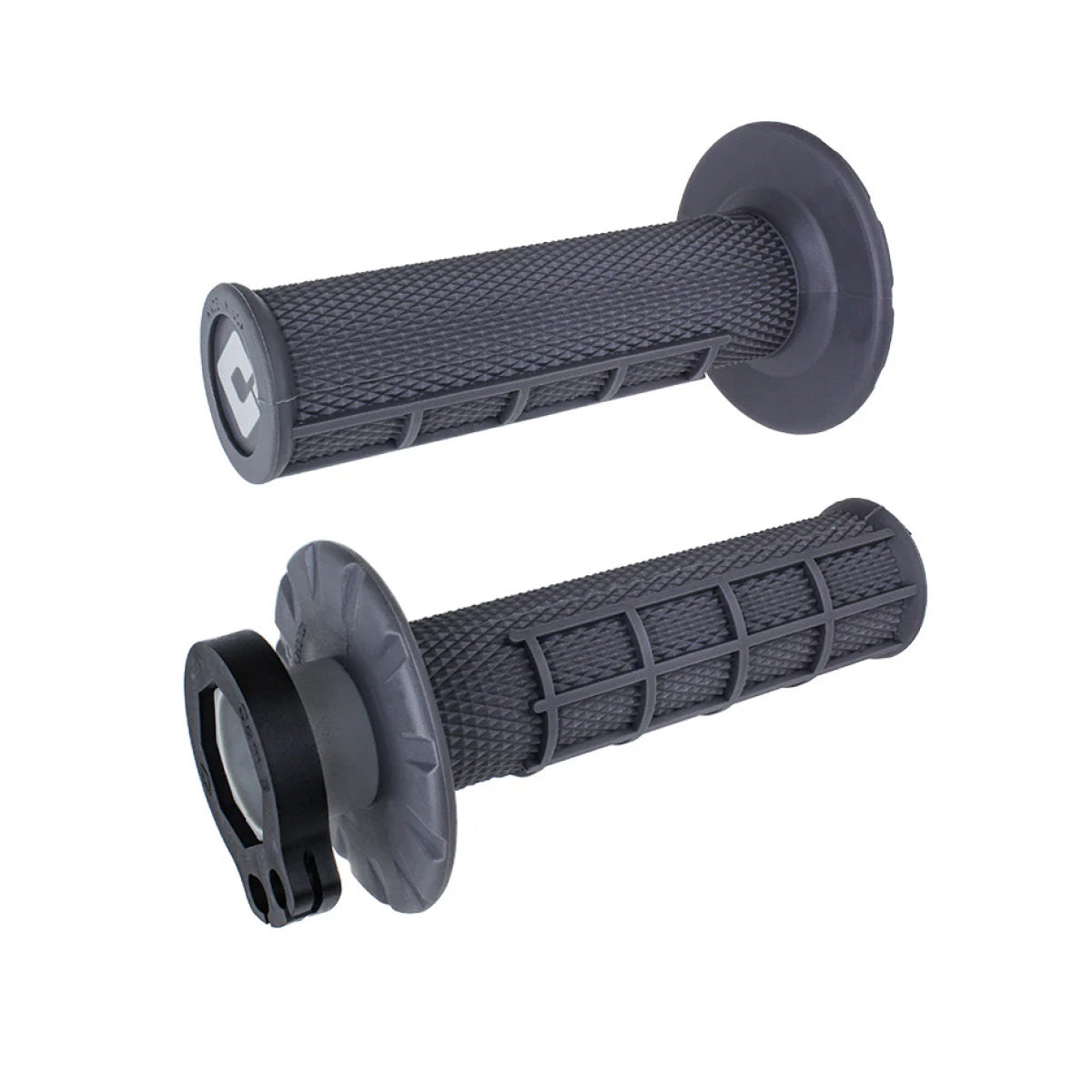 ODI Griffe LOCK ON 2T+4T HALF WAFFLE V2 (RR, RR X-PRO, XE, XEF, EC, EC-F...) in Graphite
